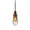 Besa Lighting Wish Cord Pendant, Amber/Clear, Bronze Finish, 1x40W Incandescent 1JT-WISHAM-BR - alternate 1